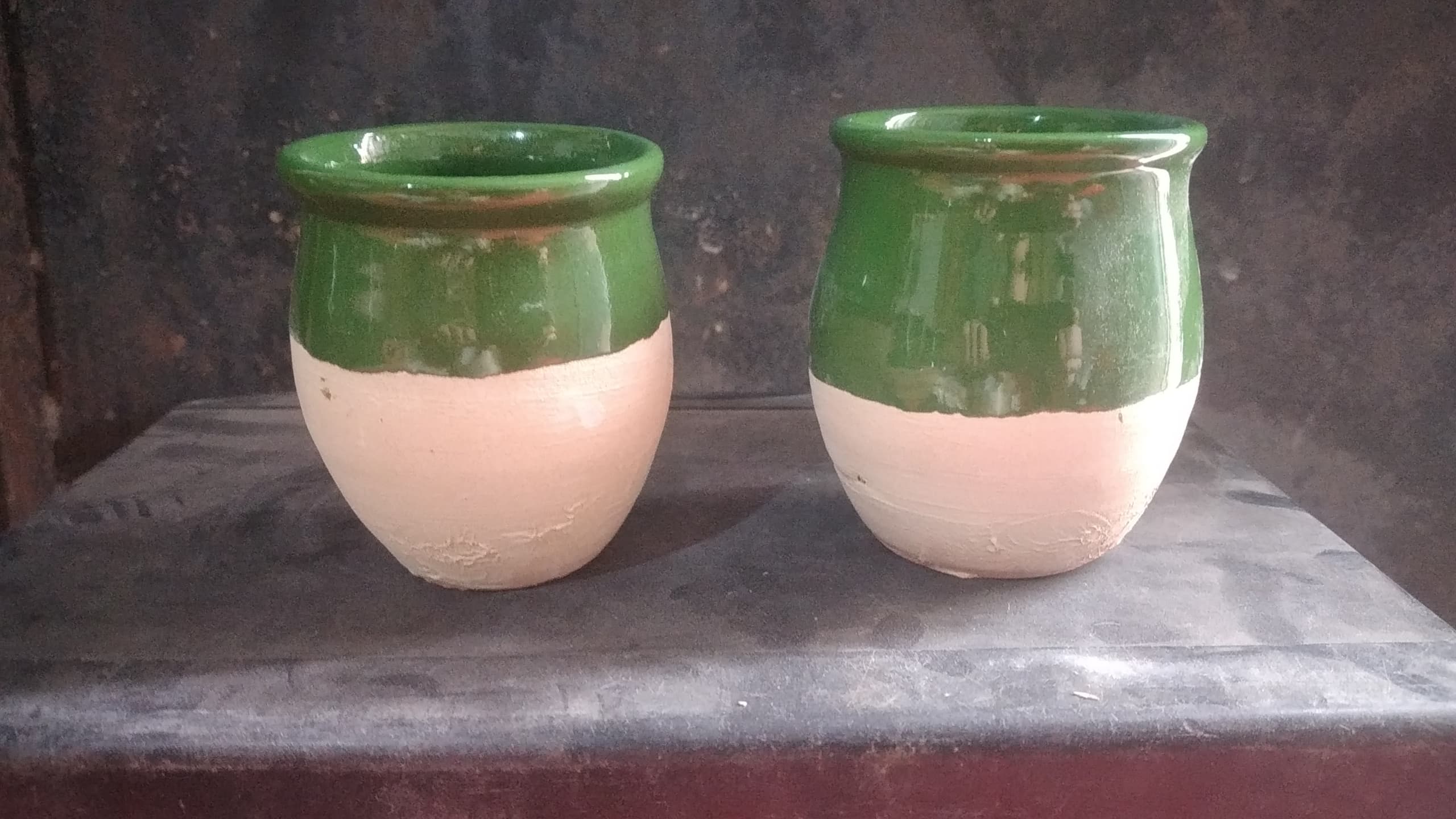 کوزه سفالی ماست ۱۲۰ گرمی(پس کرایه)